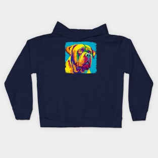 Mastiff Pop Art - Dog Lover Gifts Kids Hoodie